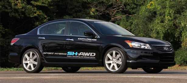 Honda's Sport Hybrid SH-AWD Test Mule