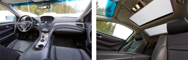 2012 Acura ZDX Interior