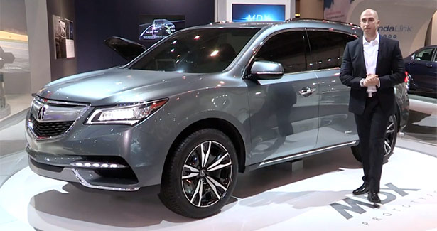 2014 Acura MDX Prototype at the Canadian International Auto Show 