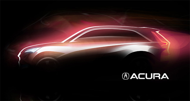 Acura Concept Model Auto Shanghai 2013