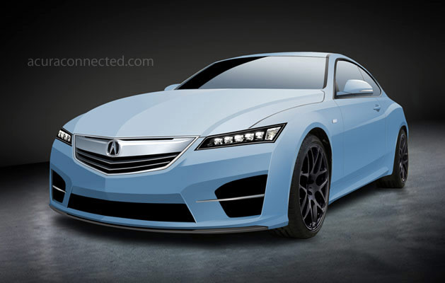 Rendered: 2016 Acura Coupe