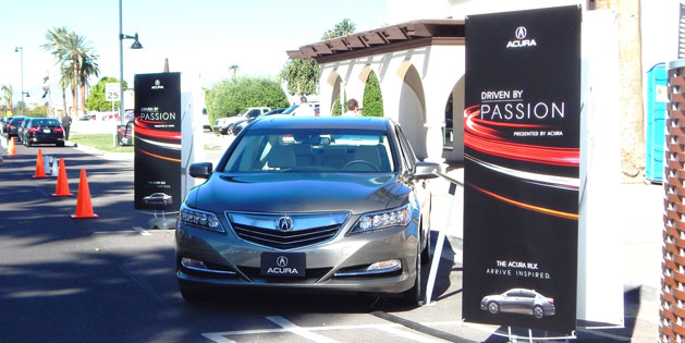 Acura RLX at Scottsdale Driven by Passion Event