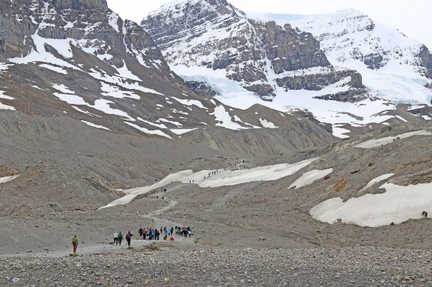 Athabasca Glacier, Icefields Parkway