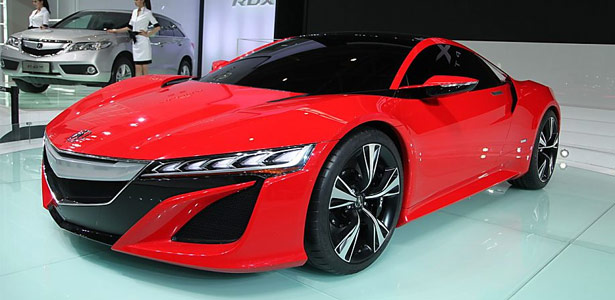 Red Acura NSX Concept