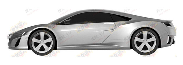 Acura NSX Patent Images