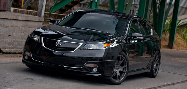 Oscar's Crystal Black Pearl 2012 Acura TL