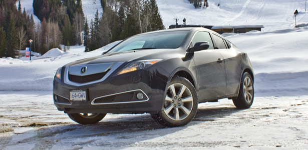 The 2012 Acura ZDX at Red Mountain