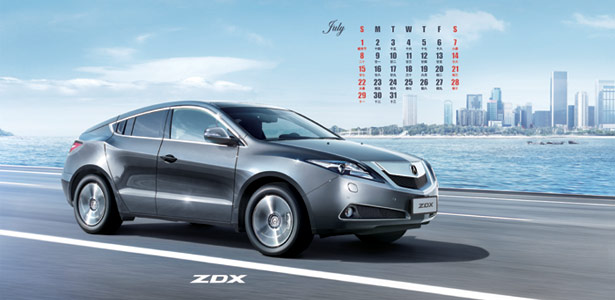 Acura China’s 2012 ZDX