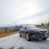 Acura ZDX in Jasper National Park