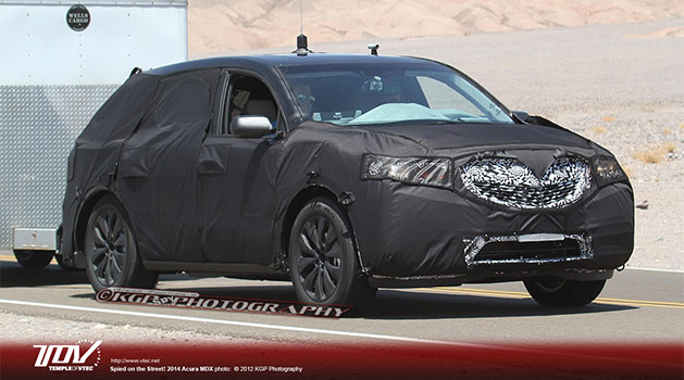 2014 Acura MDX Spied in California