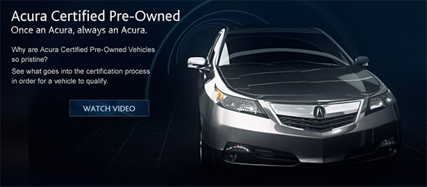 Acura Certified Pre-Owned Vehicle 