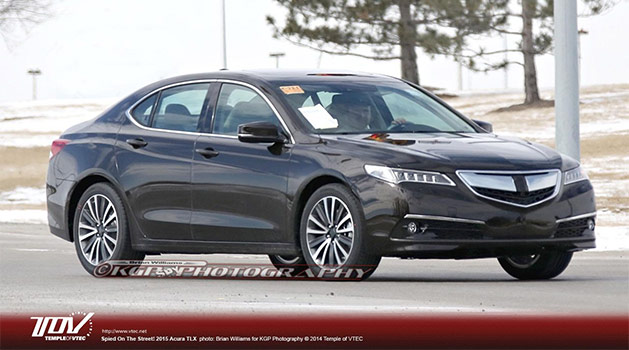 2015 Acura TLX Spy Shots