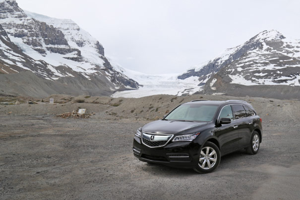 2014 Acura MDX - Athabasca Glacier, Icefields Parkway
