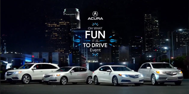 Acura "Oh What Fun It Is To Drive" Event