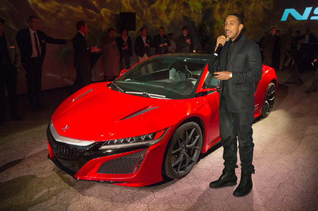 Ludacris 2016 Acura NSX - Image courtesy Motor Trend