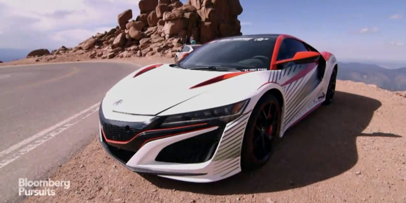 Video Bloomberg Business Previews The Acura Nsx Acura Connected