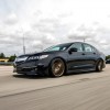 Crystal Black Pearl 2015 Acura TLX on Vossen VFS