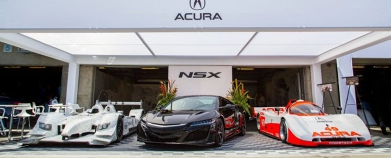 Acura at the 2015 Rolex Monterey Motorsports Reunion