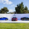 Acura NSX Valencia Red Pearl, Nouvelle Blue Pearl, Berlina Black