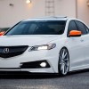 SCALE Suspension Acura TLX with Front Lip Spoiler