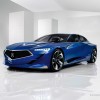 Rendered: Acura Precision Concept in Blue