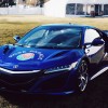 Acura NSX Leads the 2016 Rose Parade as Official Pace Car. Photo by Acura