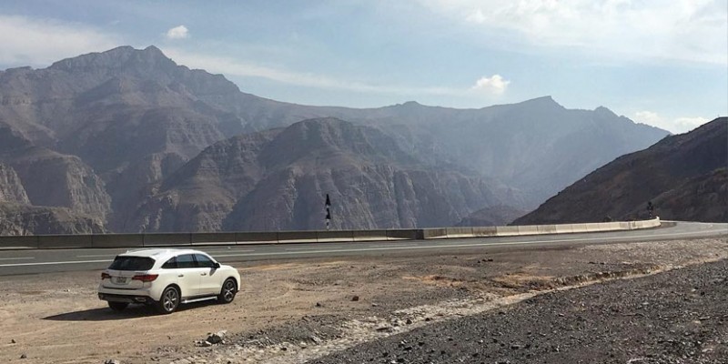 Acura MDX Road Trip in the Middle East