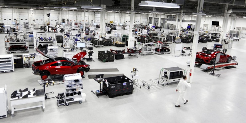 2017 Acura NSX Production at the Performance Manufacturing Center
