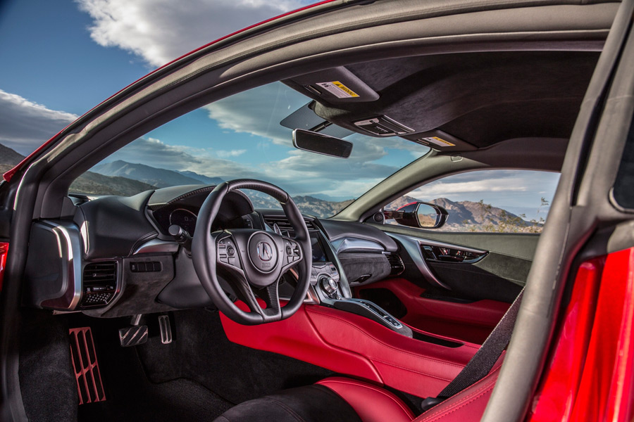 2017 Acura Nsx Red Interior Acura Connected