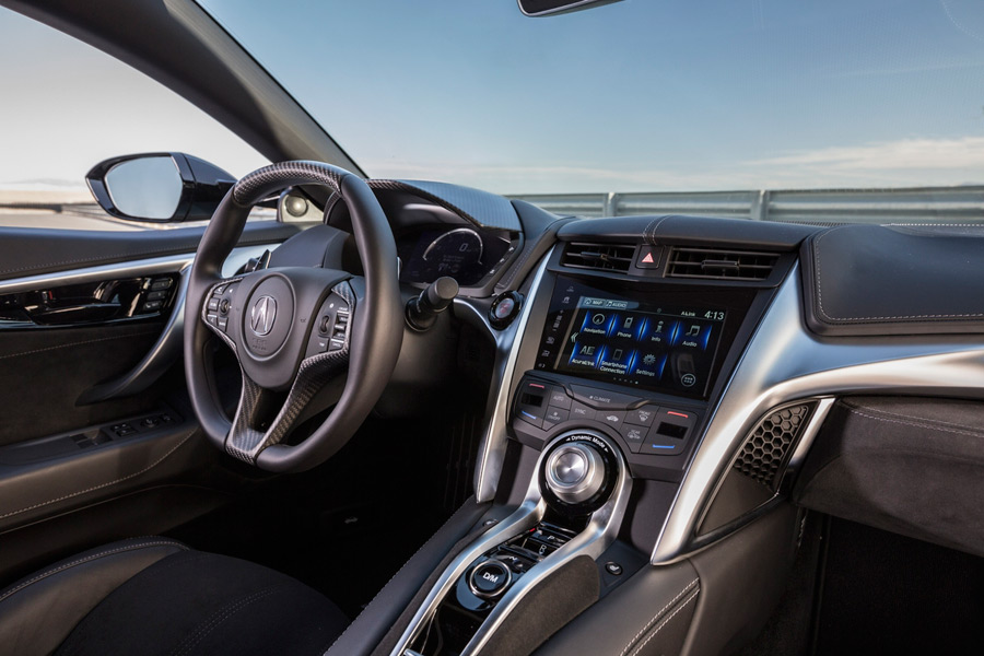 2017 Acura Nsx Ebony Interior Acura Connected