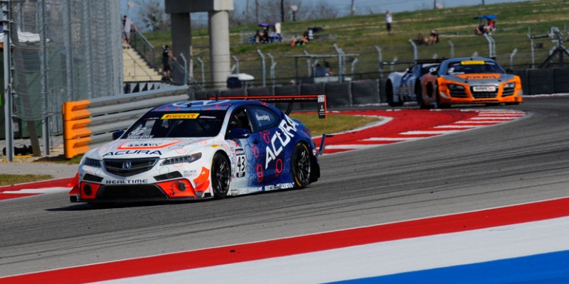RealTime Racing's Ryan Eversley at the Circuit of the Americas