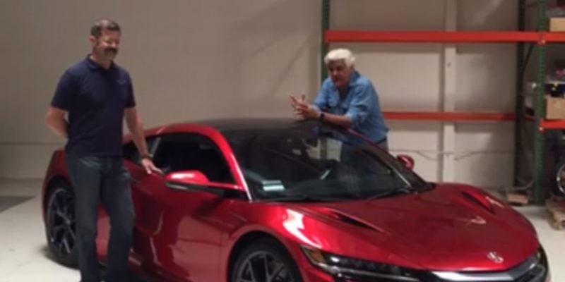 Facebook Live: 2017 Acura NSX Owner Impressions with Jay Leno