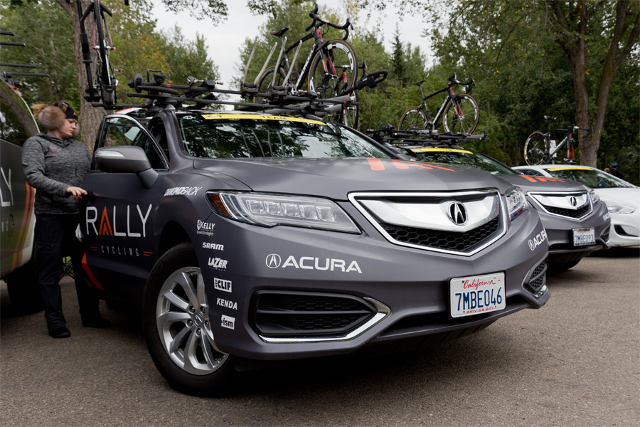 Rally Cycling 2016 Acura RDX at the Tour of Alberta