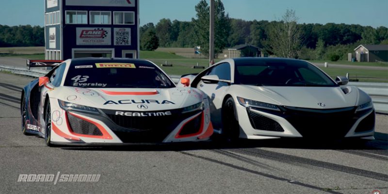 Behind the Wheel of the Acura NSX GT3