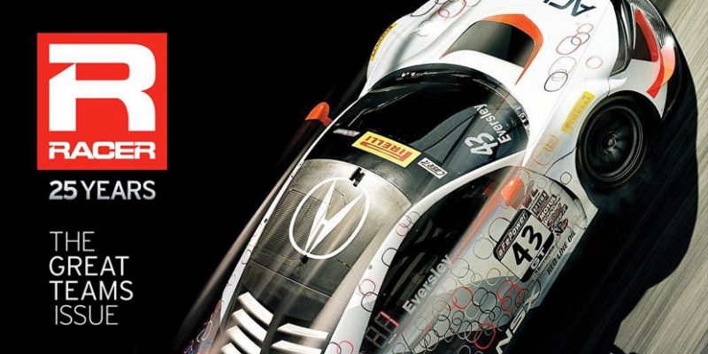Racer Magazine August 2017: RealTime Racing Acura NSX GT3