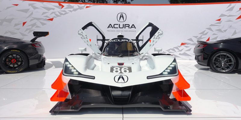 Acura ARX-05 at The Quail, A Motorsports Gathering | Photo by May Lee