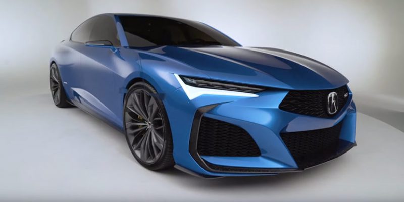 video acura type s concept – first look – acura connected