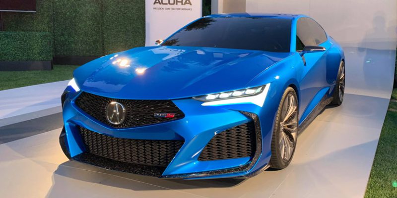 Acura Type S Concept Debut in Monterey