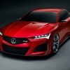 Acura Type S Concept in Red | rendered by Hondatalover