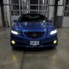 Jewel Eye Headlights on the 2008 Acura TL Type S | @kinetic.blue via Instagram