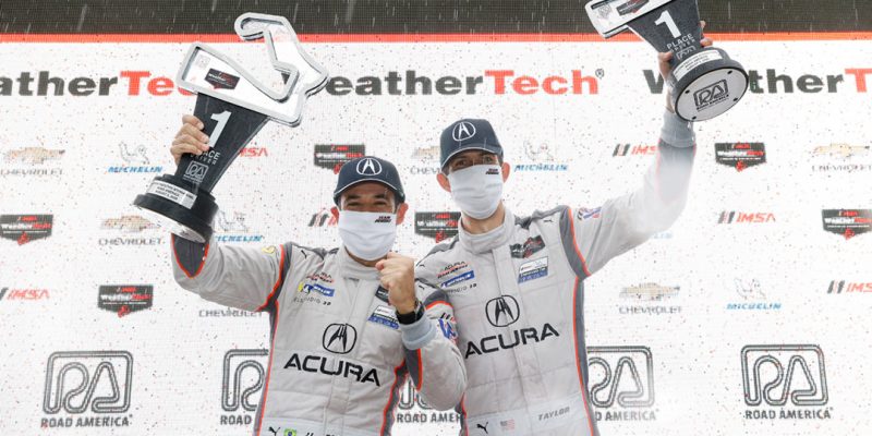 Acura Wins Wet & Wild Road America