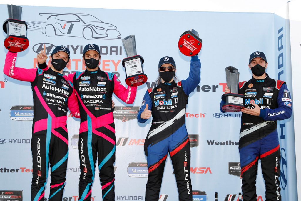 Acura Wins at WeatherTech Raceway Laguna Seca