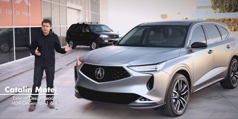 Acura MDX Design – Then and Now