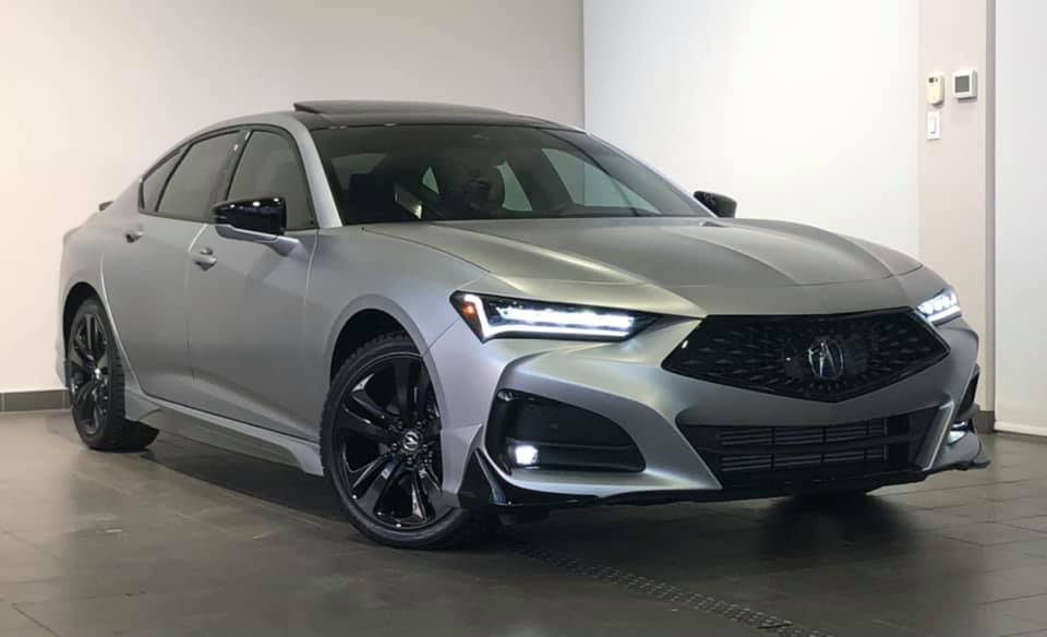 2021 Acura TLX A-Spec Wrapped in Matte Silver – Acura Connected