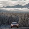 2021 Acura TLX A-Spec in Alberta's Rockies
