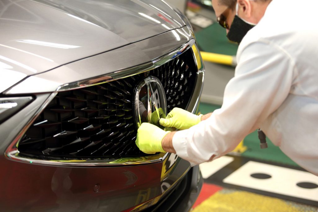 Production of All-New 2022 MDX Begins in Ohio