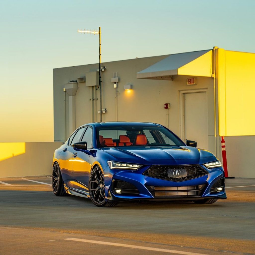 Gallery: 2021 Acura TLX A-Spec on Vossen HF-5 Wheels – Acura Connected