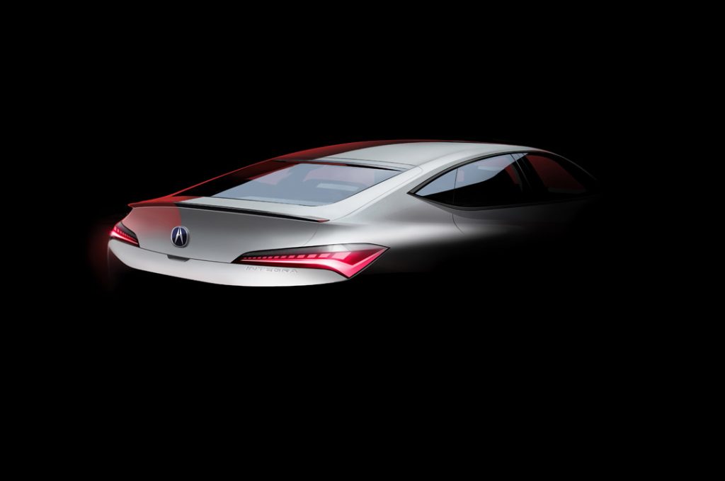 Acura Teases the All-New Integra’s Sleek Five-Door Design