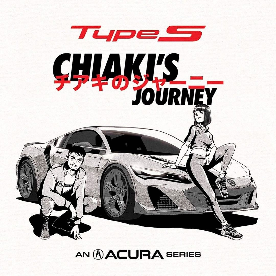 Acura Presents Type S Chiakis Journey a New Anime Series  Acura  Connected