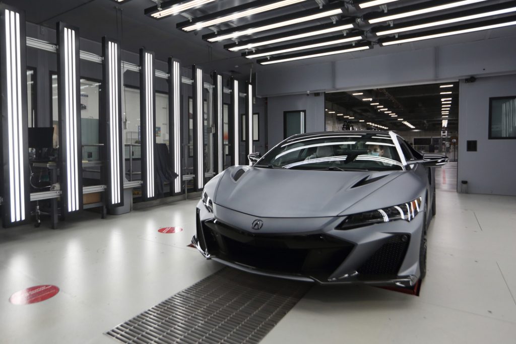 Performance Manufacturing Center Begins Production of Acura NSX Type S